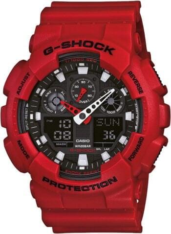 Casio GA-100B-4ADR Erkek Kol Saati